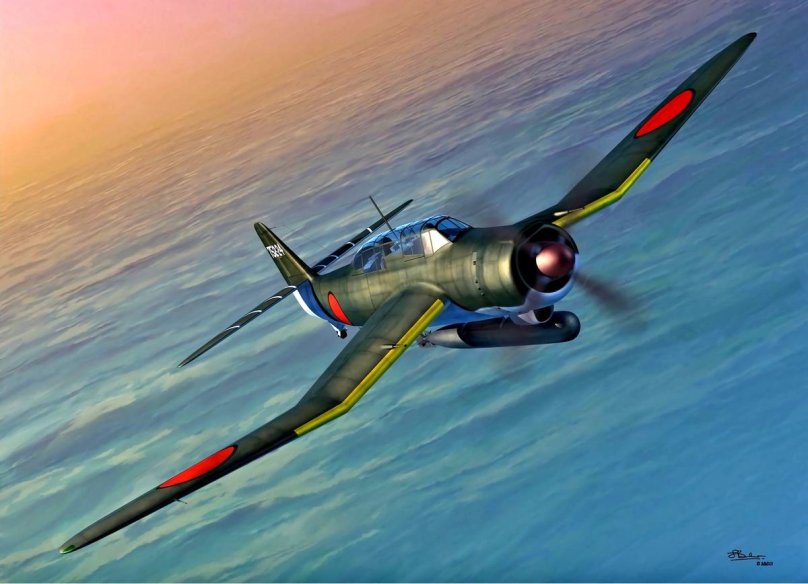 Самолет b7a Ryusei