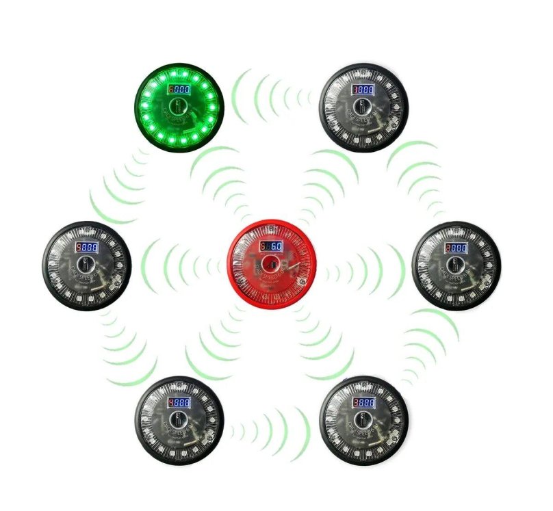 Тренажер на реакцию с лампочками