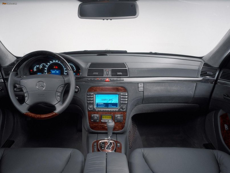 Mercedes Benz s class w220 салон