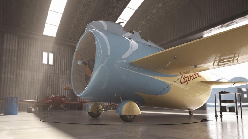 Стипа Капрони самолет