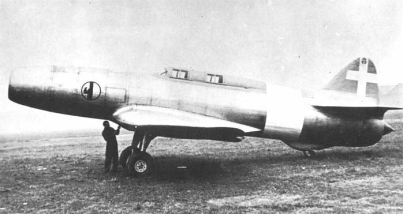 Самолет Caproni-Campini n.1