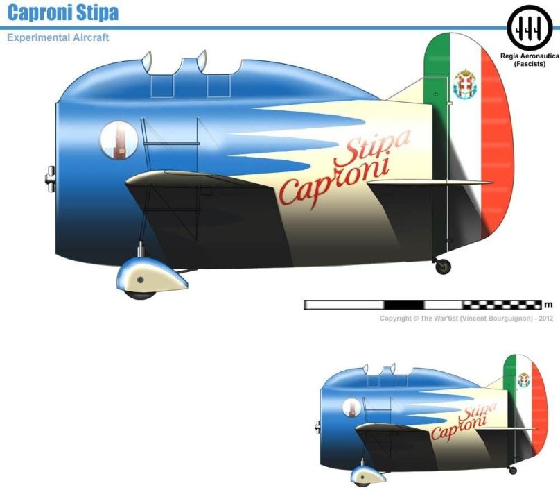 Стипа Капрони самолет