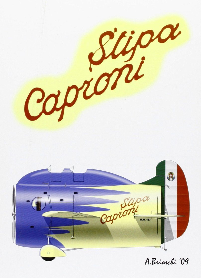 Stipa Caproni чертёж