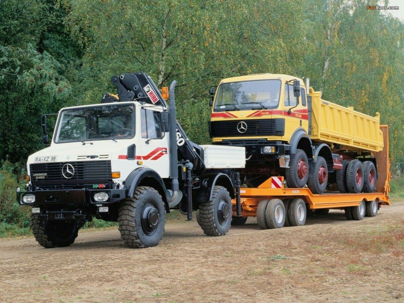 Мерседес Унимог 8х8
