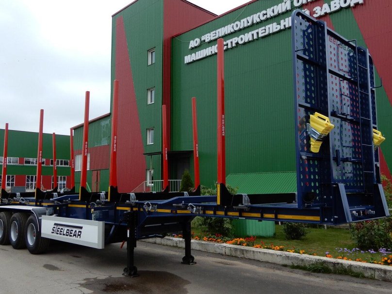 Полуприцеп сортиментовоз (лесовоз) Steelbear pt-24l