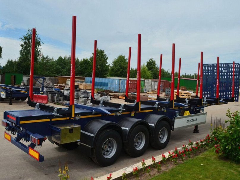 Полуприцеп сортиментовоз (лесовоз) Steelbear pt-24l
