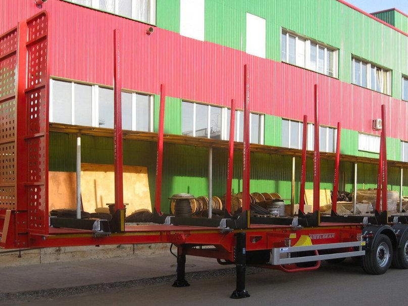 Полуприцеп сортиментовоз (лесовоз) Steelbear pt-24l