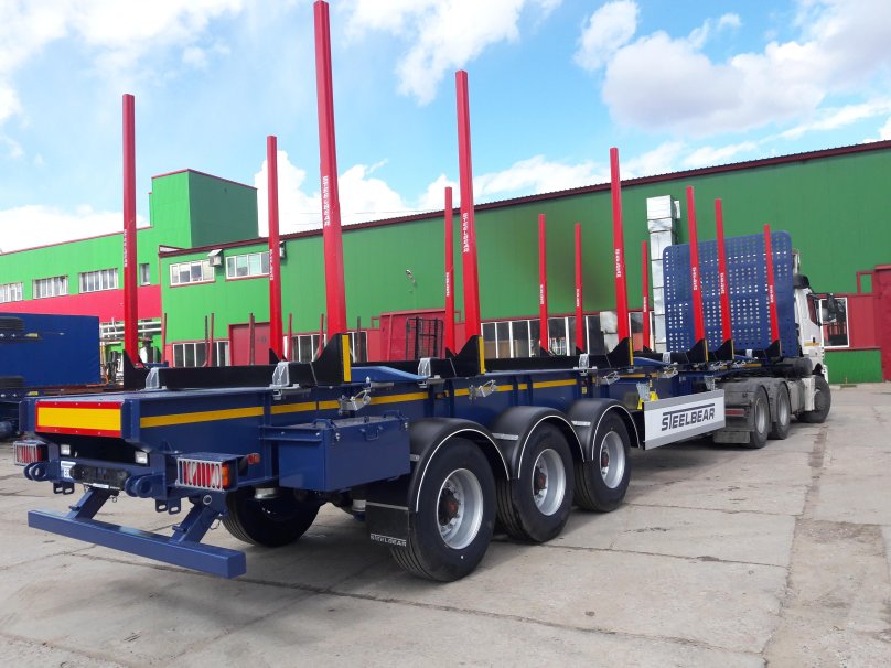 Новтрак лесовозный прицеп