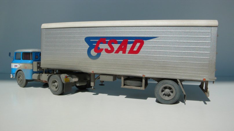 КАМАЗ 54110 С полуприцепом Алка 12