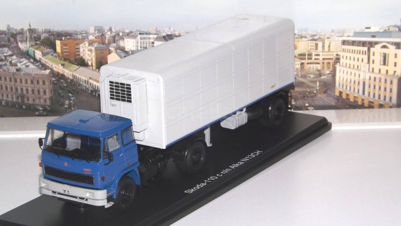 Skoda LIAZ-110.471 С полуприцепом Alka