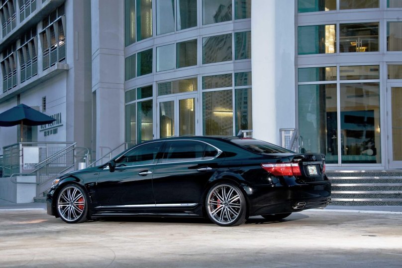 Лексус лс 460 черный