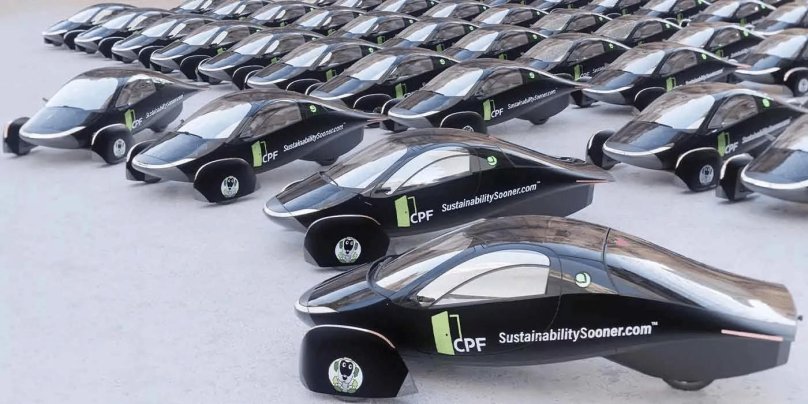 Электромобиль на солнечной энергии