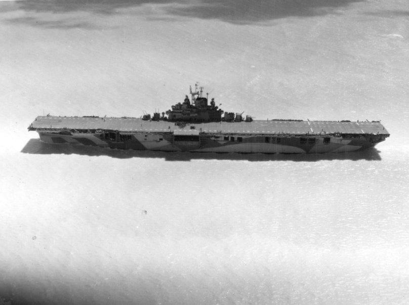 USS Yorktown CV-5 на дне