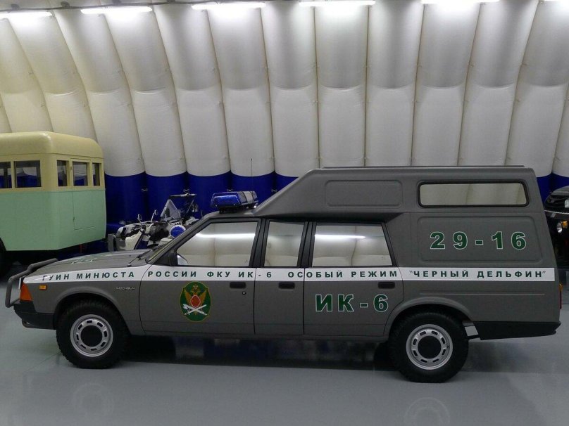 Москвич 2901 черный Дельфин