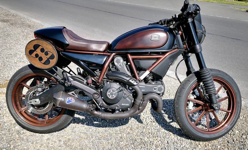Scrambler Ducati глушитель