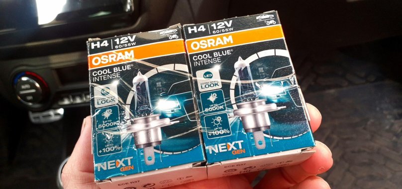 Osram cool Blue intense h4