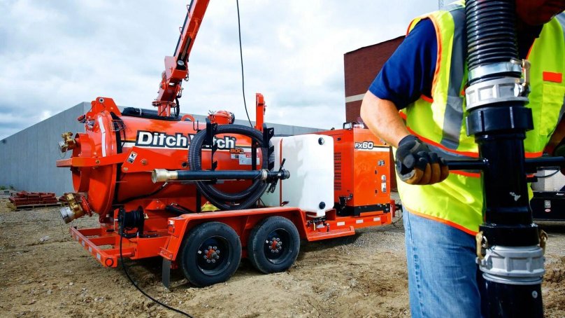 Дитч Витч экскаватор