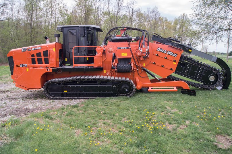 Траншеекопатель ditch Witch