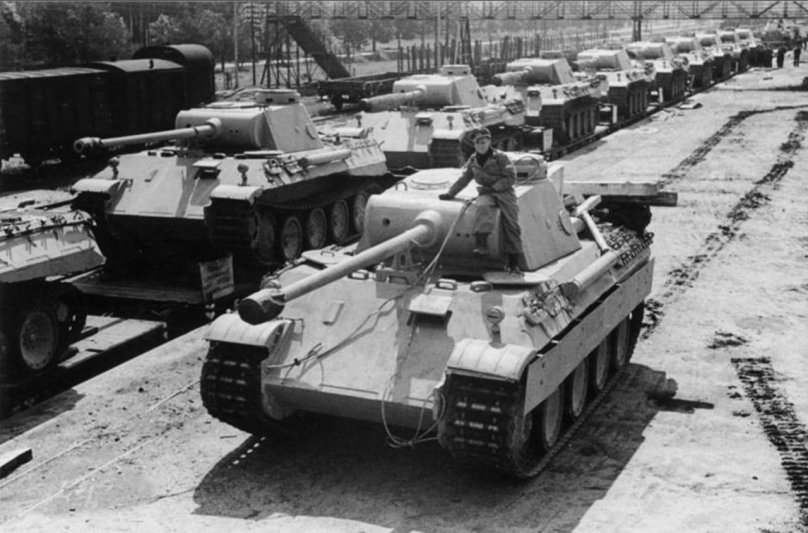 Танк пантера 1943