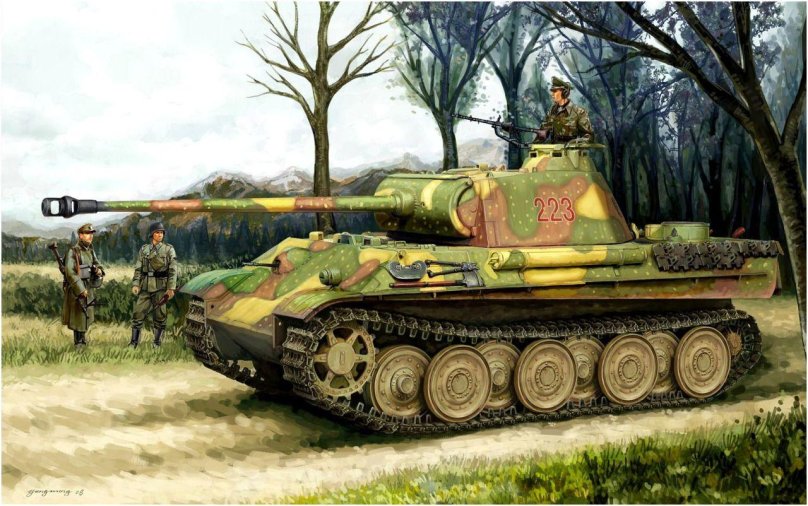 Пантера танк 2 мировой войны
