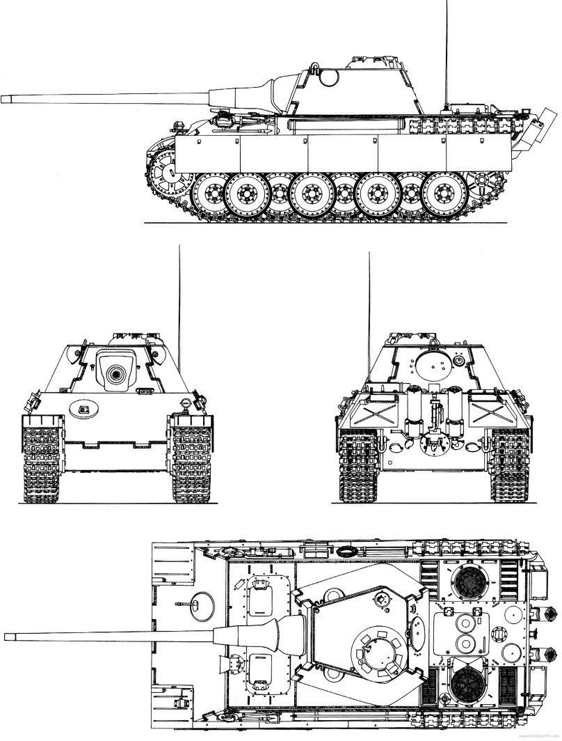 Panther 2 чертеж