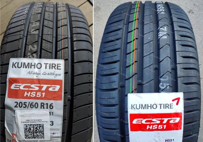 Kumho Ecsta hs51 205/60 r16