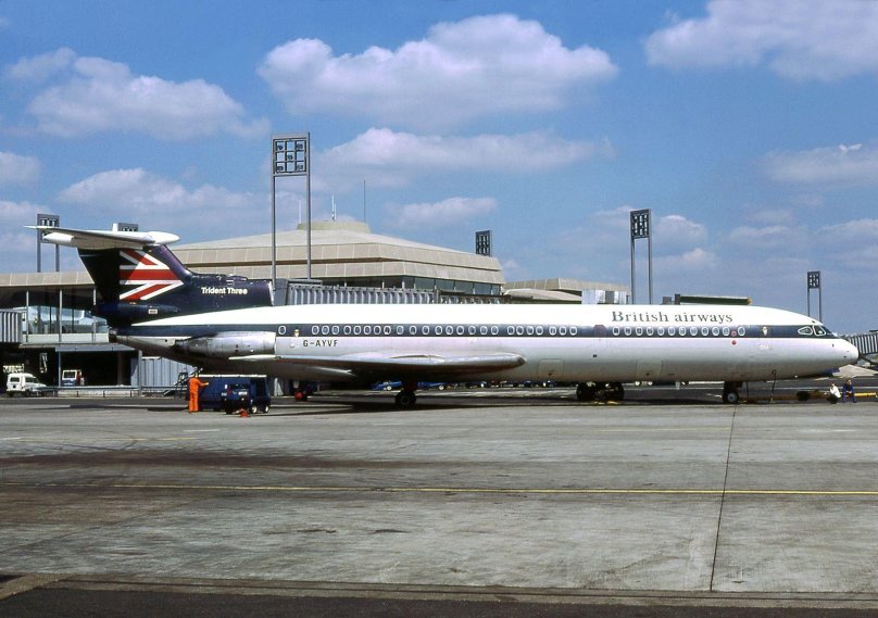 Hawker Siddeley Trident и Boeing 727
