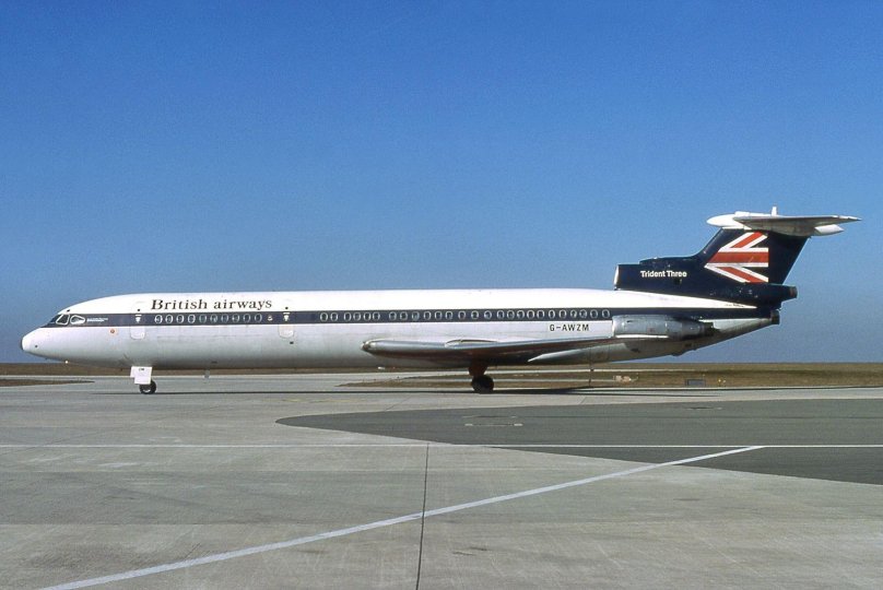Hawker Siddeley Trident и Boeing 727