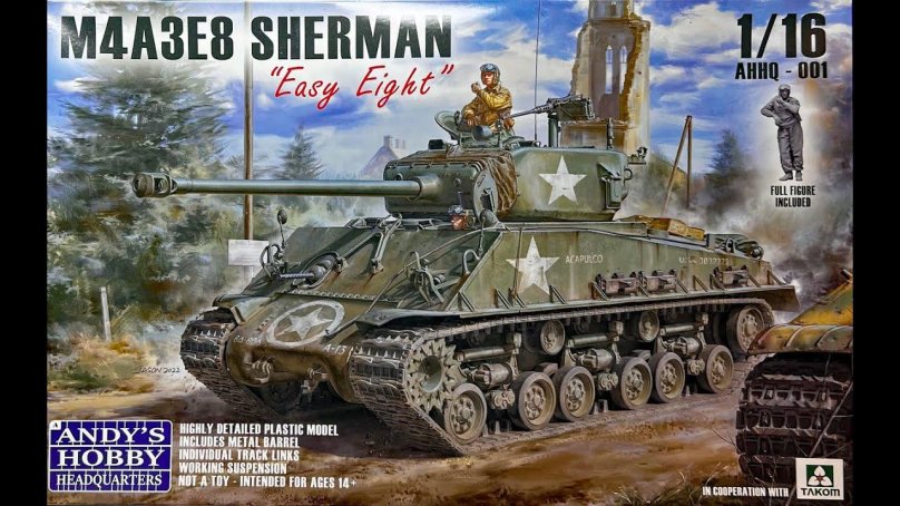 Sherman m4a3e8 easy eight