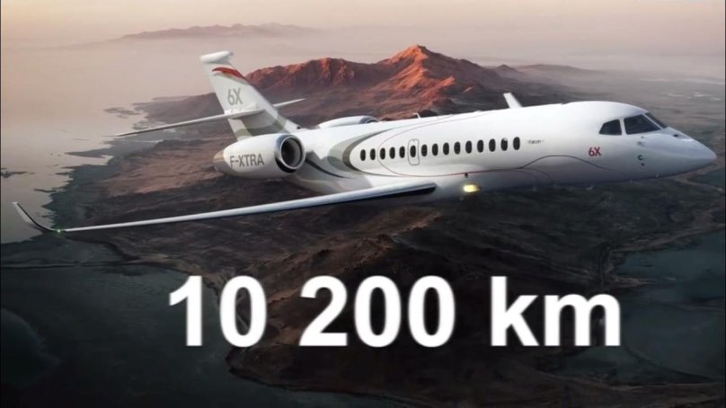 Dassault Falcon 6x планы