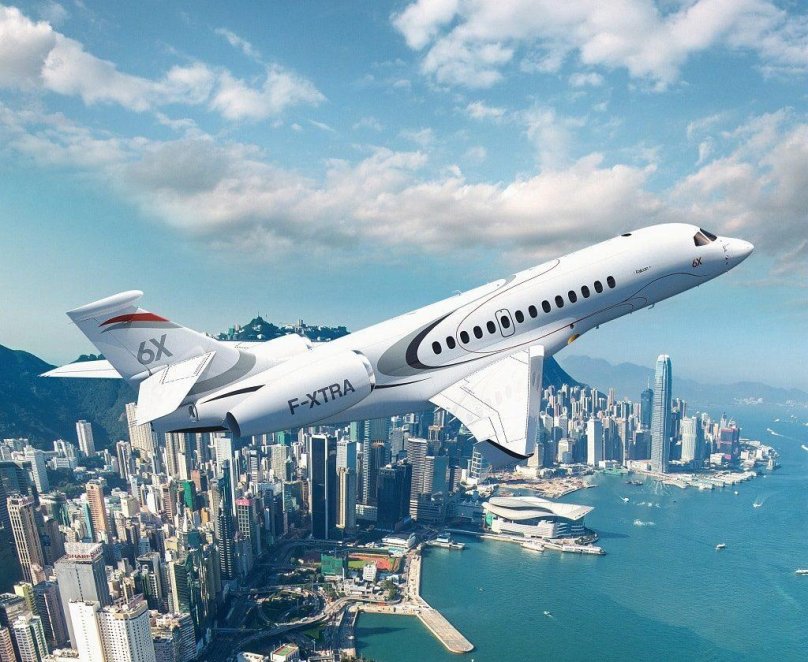 Falcon 6x самолет