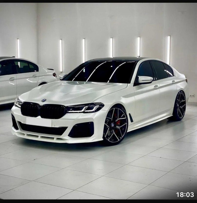 БМВ g30 белая