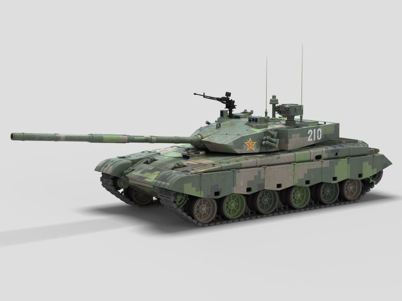 Type99 Tank 3d