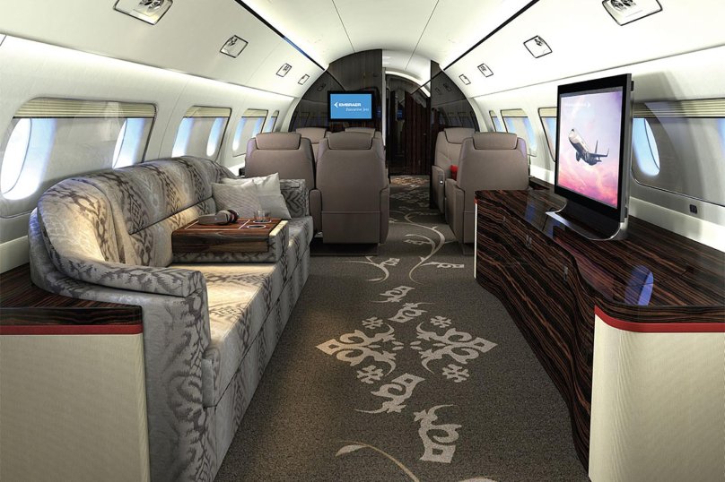 Embraer Lineage 1000e салон