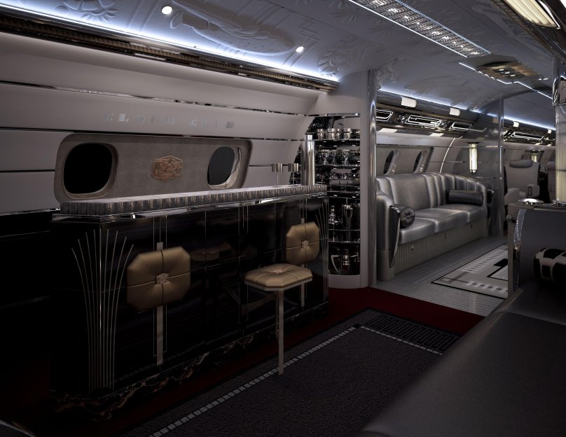 Embraer Lineage 1000e салон