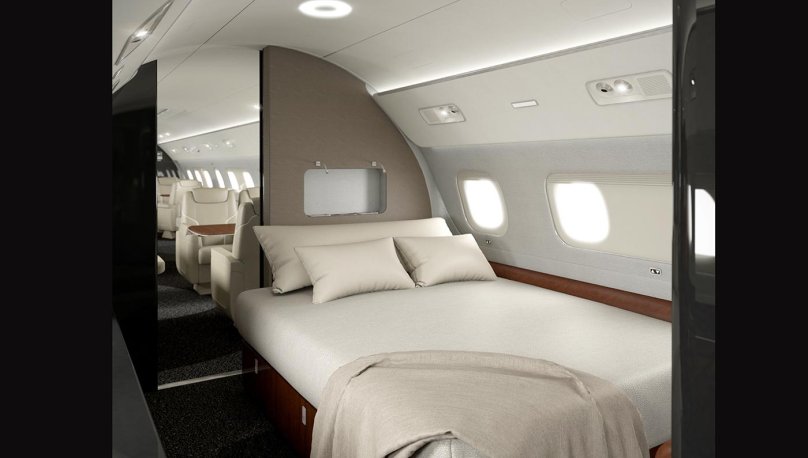 Embraer Lineage 1000e дирижабль Киото