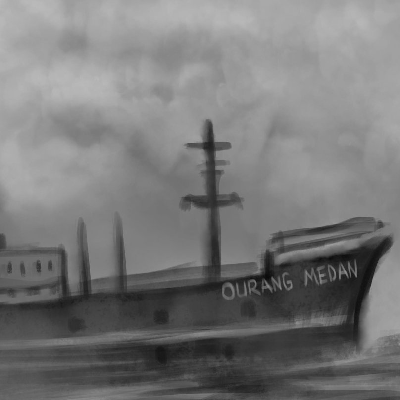 Оранг Медан корабль призрак