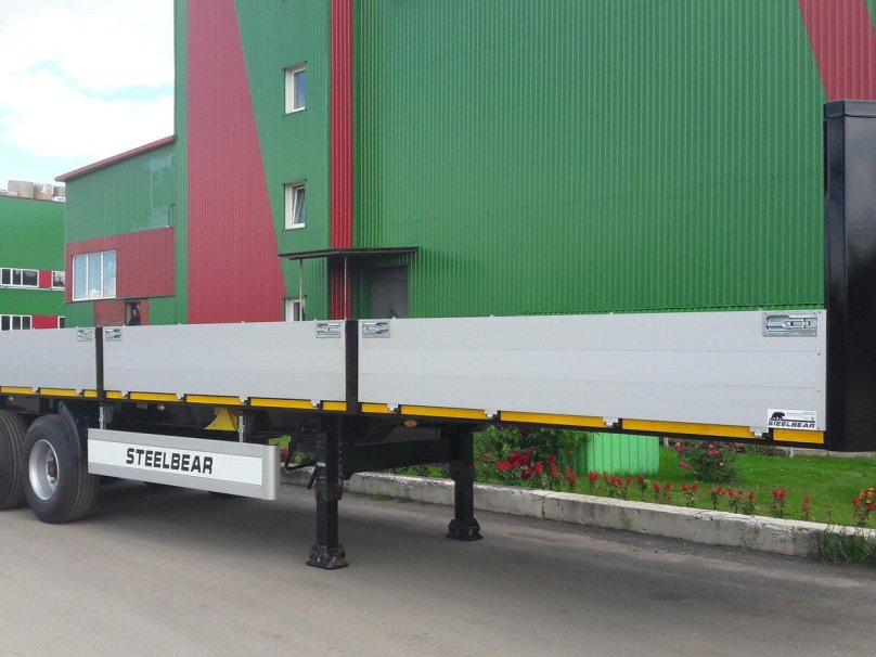 Бортовой полуприцеп Steelbear pt 24