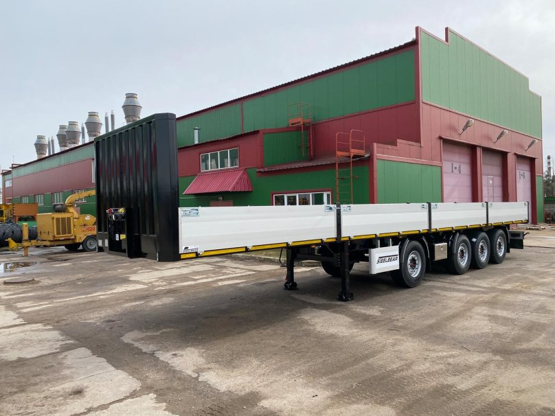 Низкорамный полуприцеп