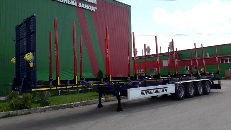 Steelbear pl-24* полуприцеп сортиментовоз