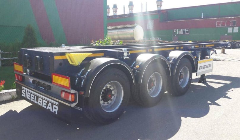 Полуприцеп-контейнеровоз pk-24p