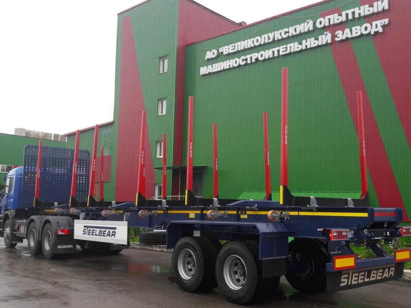 Бортовой полуприцеп Steelbear