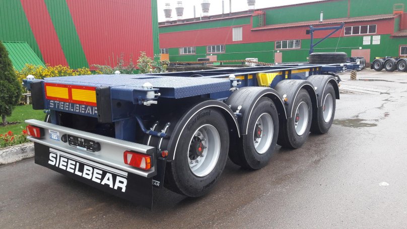 Полуприцеп-контейнеровоз pk-24p