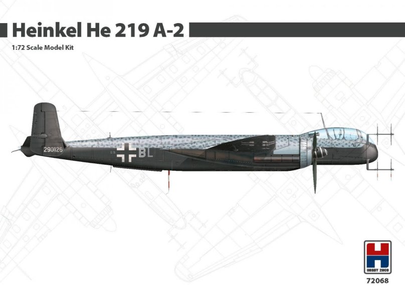 He-219 самолет уголок неба