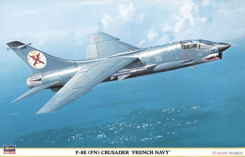 Самолет f-8e Crusader