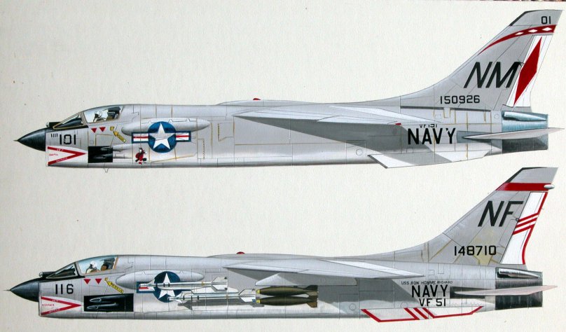 Самолет Крусейдер ф-8