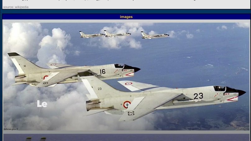 F-8 Crusader French Navy