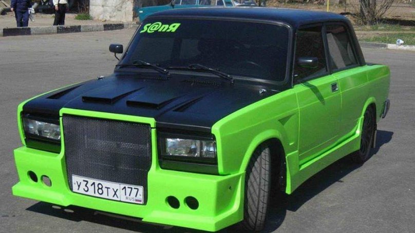 Тюнинговый ВАЗ 2107