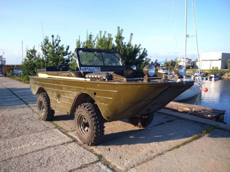 Плавающий вездеход ГАЗ 46