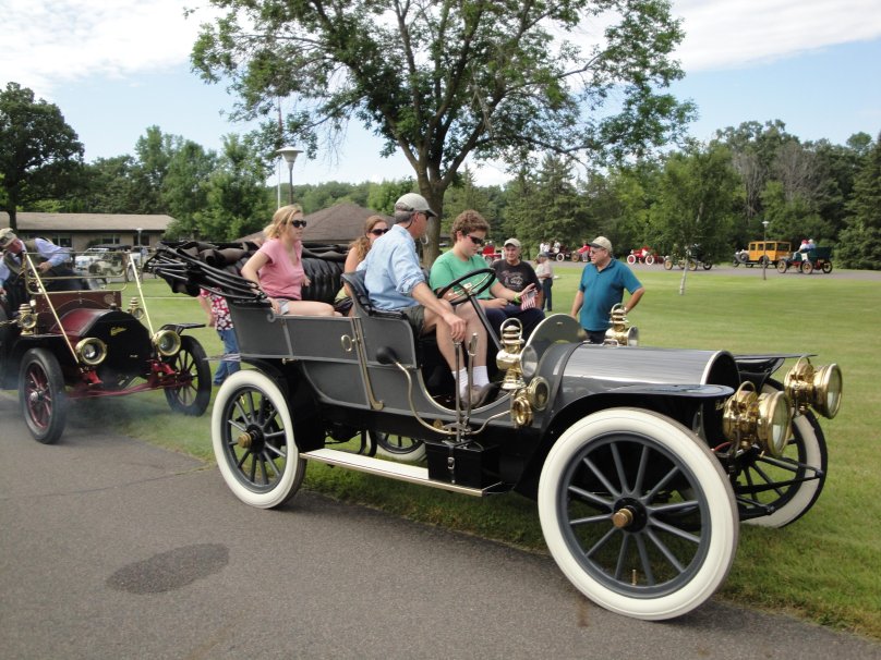 Franklin Type e Front-entrance Detachable Tonneau 1905 года